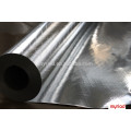 Film de polyester métallisé / mylar réfléchissant, matériau de toiture réfléchissant et argenté Laminage en aluminium feuilleté